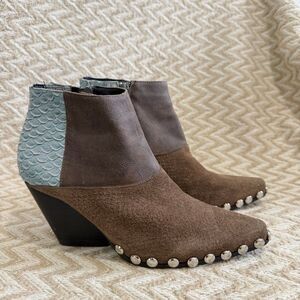 Jeffrey Campbell Deville Studded Ankle Boots